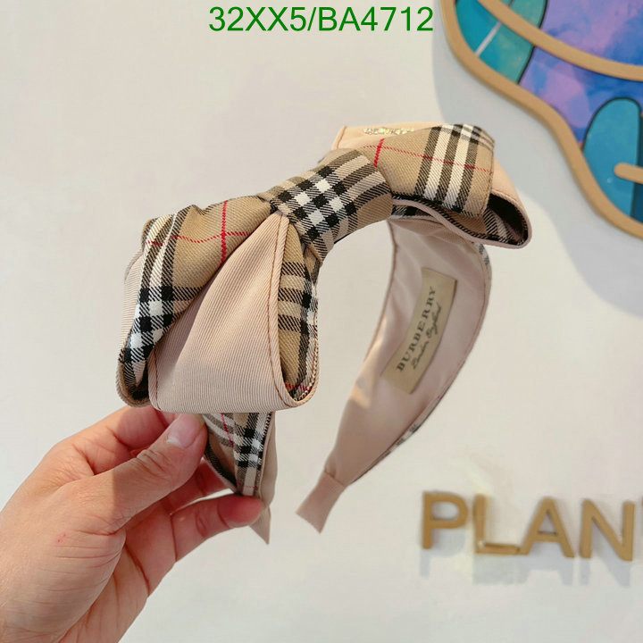 Burberry-Headband Code: BA4712 $: 32USD