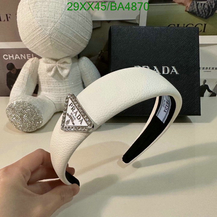 Prada-Headband Code: BA4870 $: 29USD