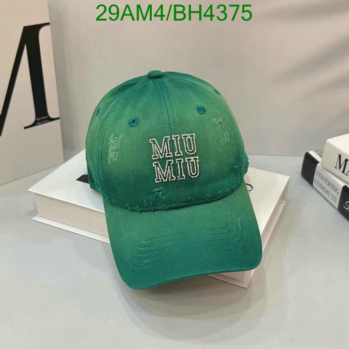 Miu Miu-Cap(Hat) Code: BH4375 $: 29USD