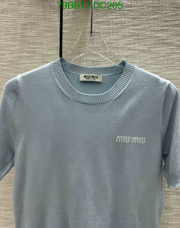 MIUMIU-Clothing Code: DC205 $: 79USD