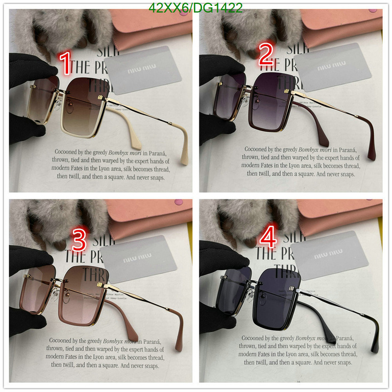 MiuMiu-Glasses Code: DG1422 $: 42USD