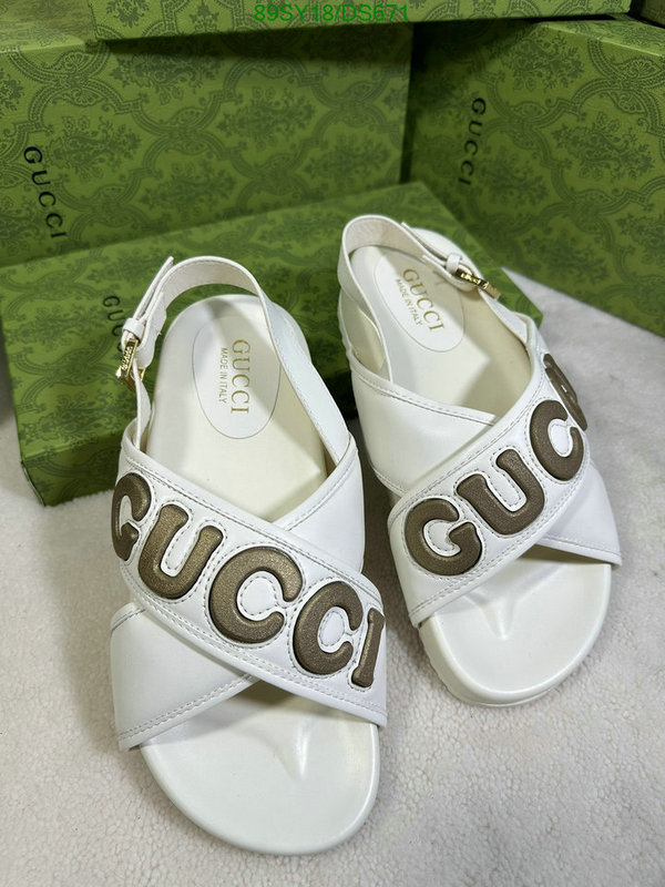 Gucci-Women Shoes Code: DS671 $: 89USD