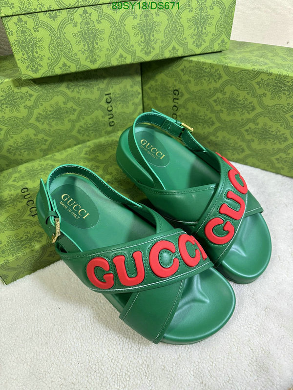 Gucci-Women Shoes Code: DS671 $: 89USD