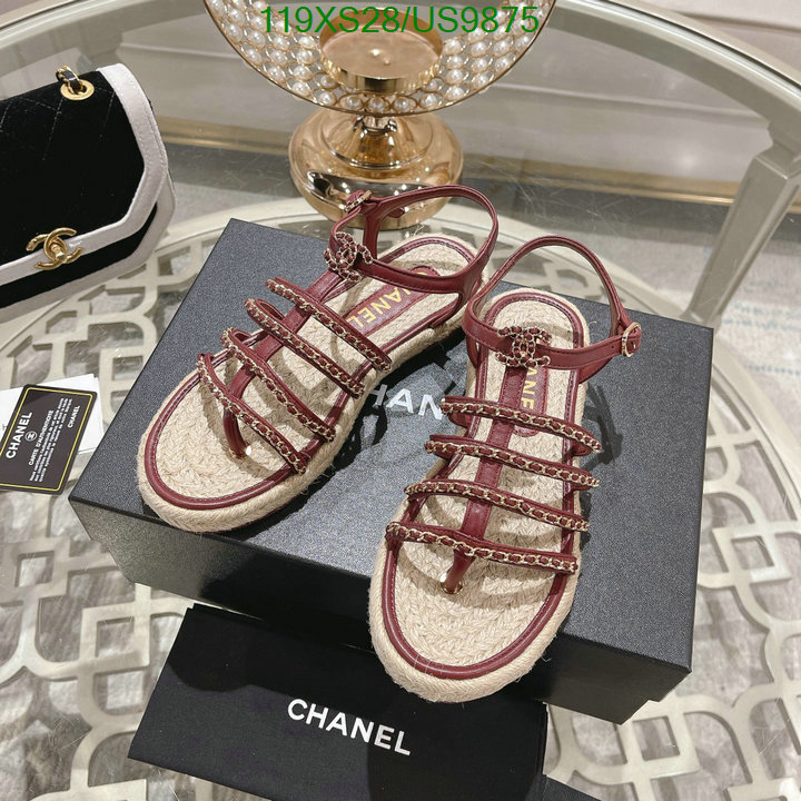 Chanel-Women Shoes Code: US9875 $: 119USD