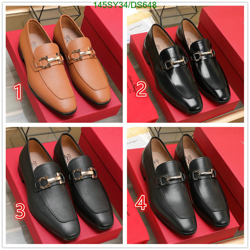 Ferragamo-Men shoes Code: DS648 $: 145USD