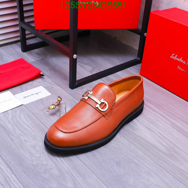 Ferragamo-Men shoes Code: DS651 $: 125USD