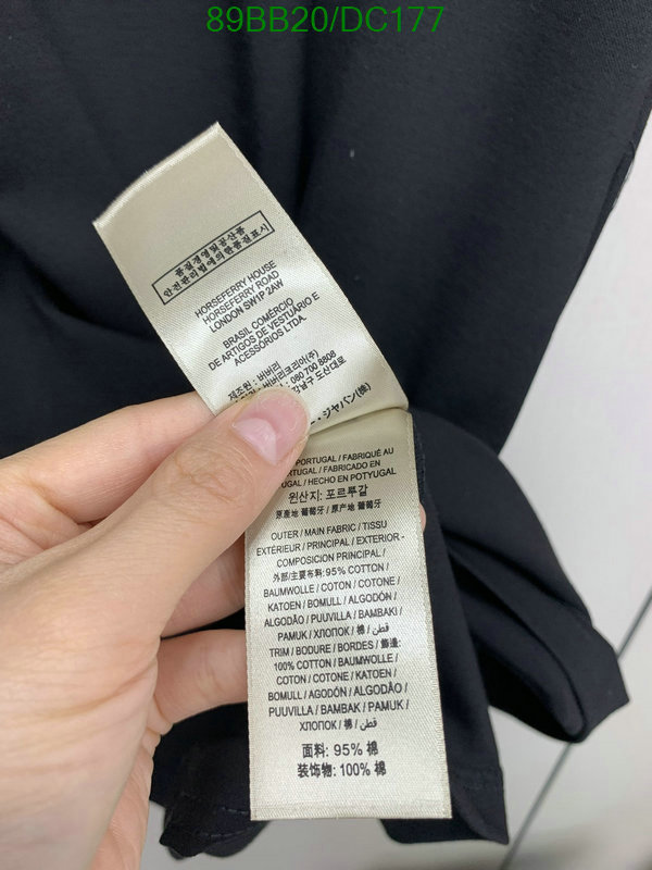 Burberry-Clothing Code: DC177 $: 89USD