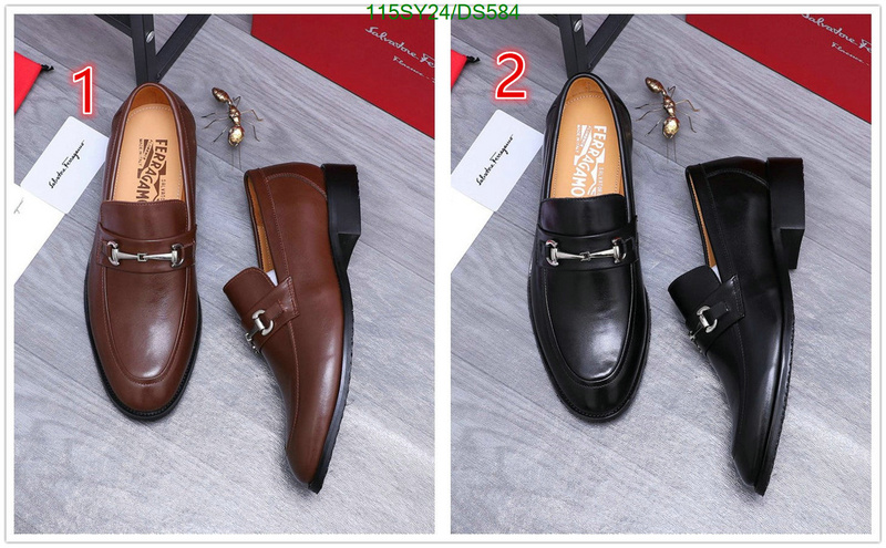 Ferragamo-Men shoes Code: DS584 $: 115USD