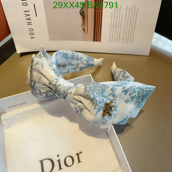 Dior-Headband Code: BA4791 $: 29USD