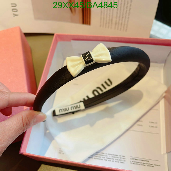 MIU MIU-Headband Code: BA4845 $: 29USD