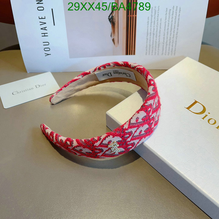 Dior-Headband Code: BA4789 $: 29USD