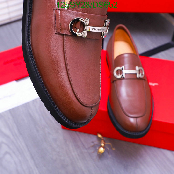 Ferragamo-Men shoes Code: DS652 $: 125USD