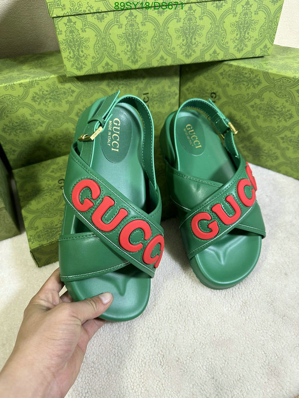 Gucci-Women Shoes Code: DS671 $: 89USD