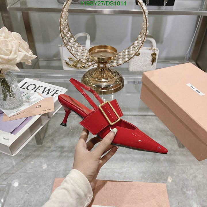 Miu Miu-Women Shoes Code: DS1014 $: 119USD