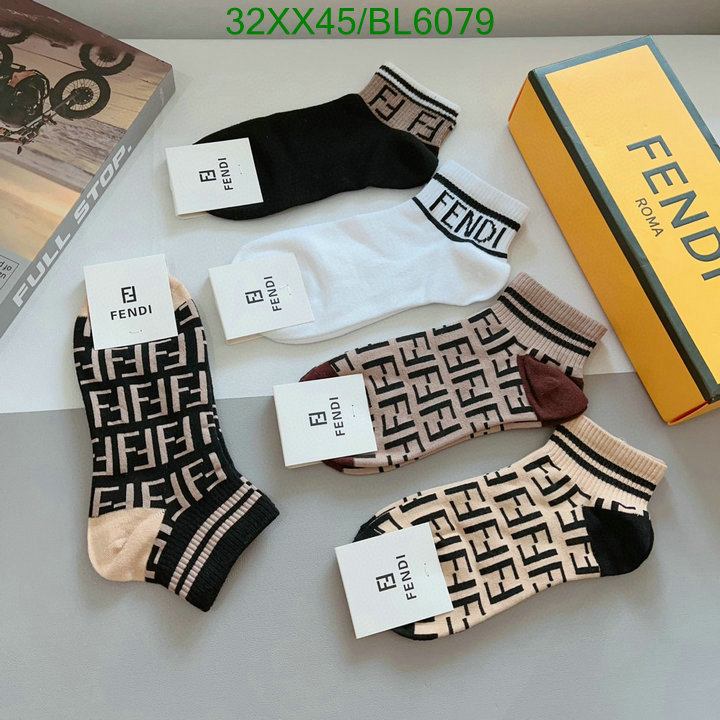 Fendi-Sock Code: BL6079 $: 32USD