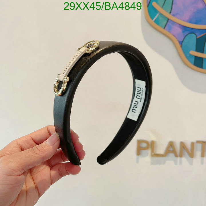 MIU MIU-Headband Code: BA4849 $: 29USD