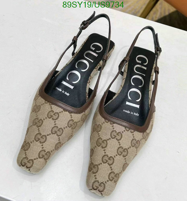 Gucci-Women Shoes Code: US9734 $: 89USD