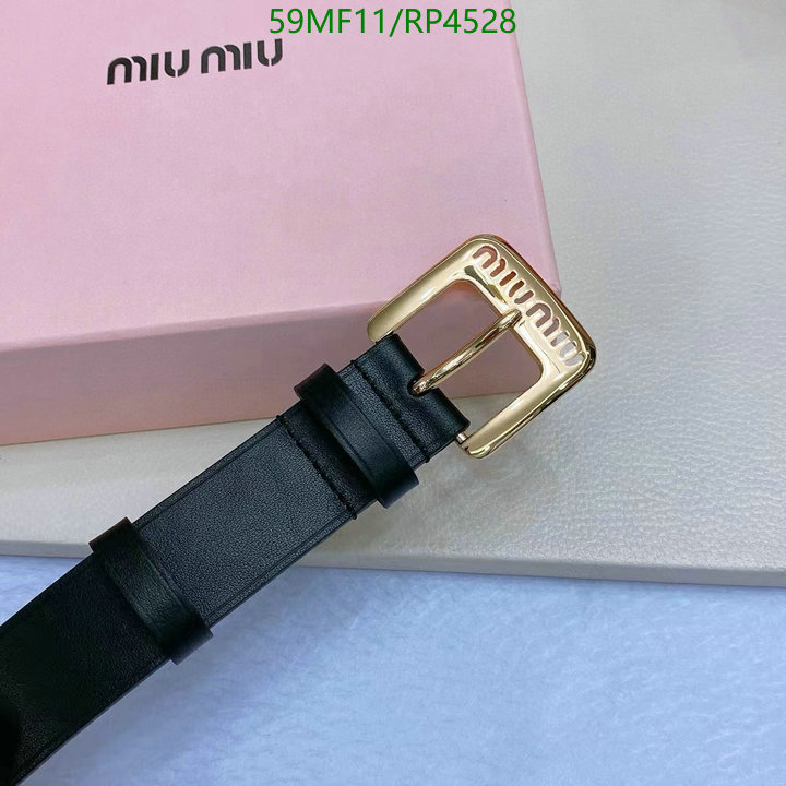 MIU MIU-Belts Code: RP4528 $: 59USD