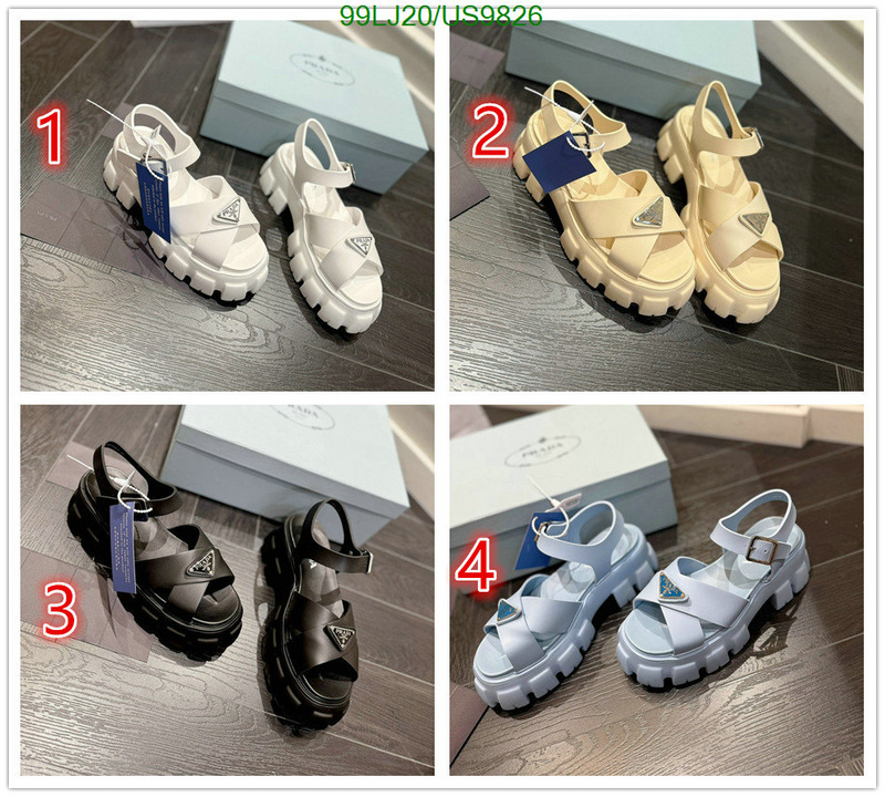 Prada-Women Shoes Code: US9826 $: 99USD