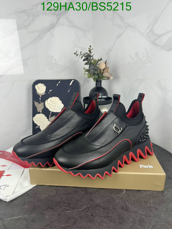 Christian Louboutin-Men shoes Code: BS5215 $: 129USD