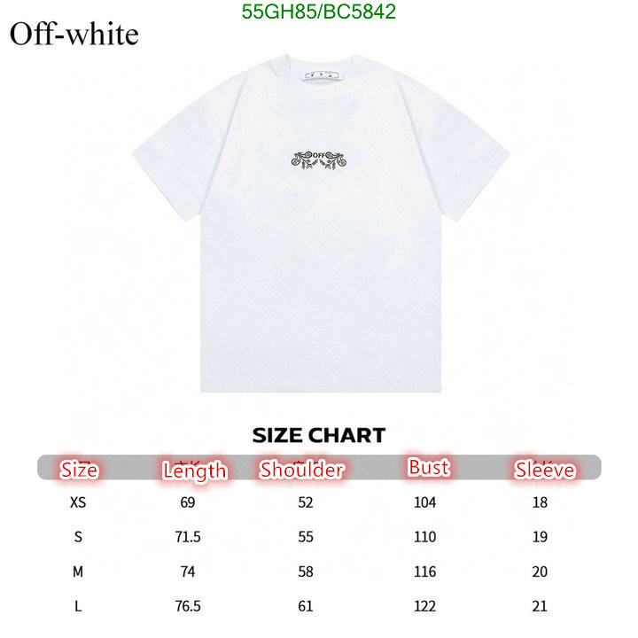 Off-White-Clothing Code: BC5842 $: 55USD