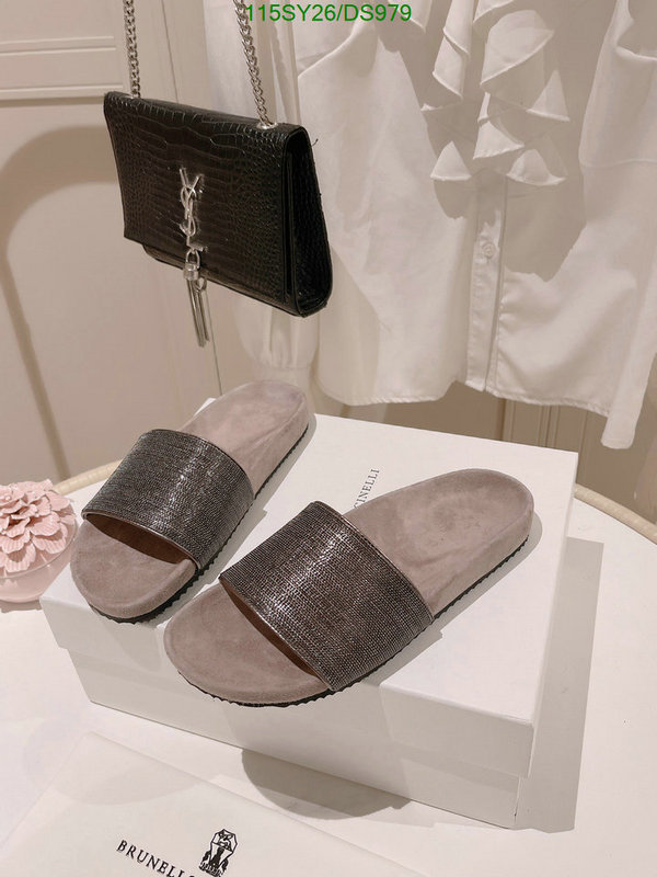 Brunello Cucinelli-Women Shoes Code: DS979 $: 115USD