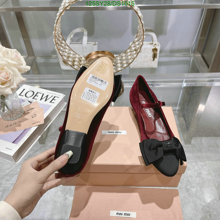 Miu Miu-Women Shoes Code: DS1015 $: 125USD