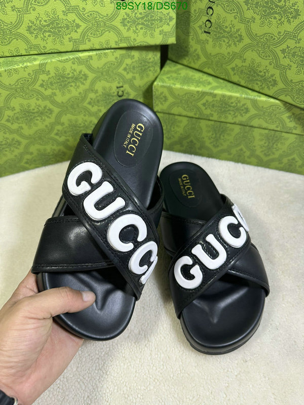 Gucci-Men shoes Code: DS670 $: 89USD