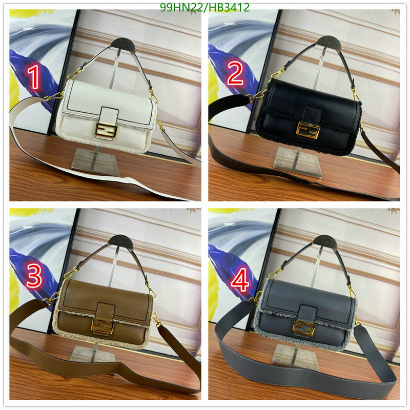 Fendi-Bag-4A Quality Code: HB3412 $: 99USD