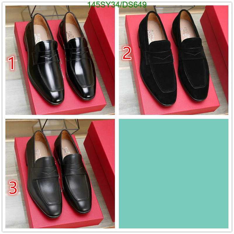 Ferragamo-Men shoes Code: DS649 $: 145USD