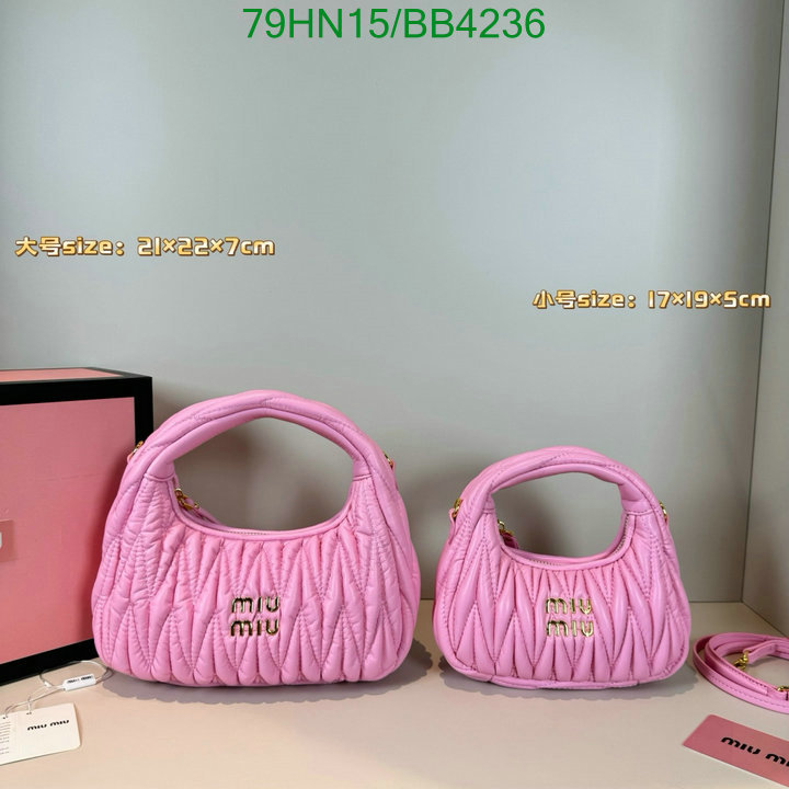 Miu Miu-Bag-4A Quality Code: BB4236