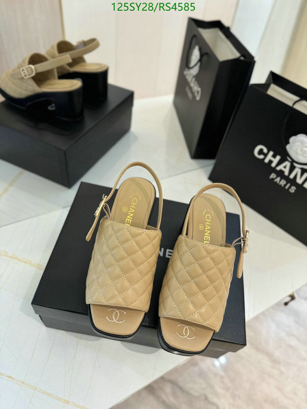 Chanel-Women Shoes Code: RS4585 $: 125USD