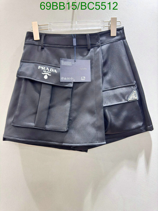 Prada-Clothing Code: BC5512 $: 69USD