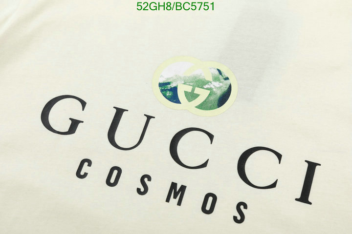 Gucci-Clothing Code: BC5751 $: 52USD