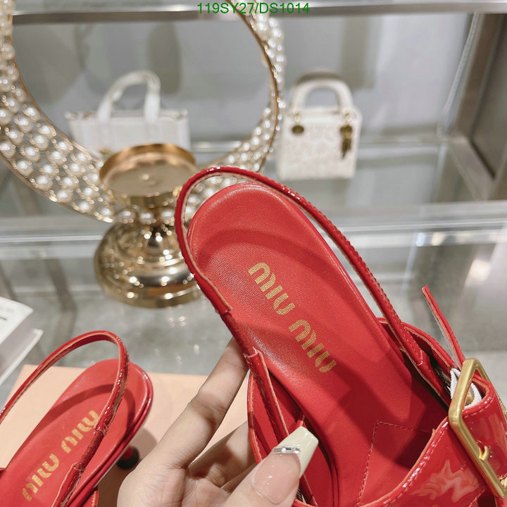 Miu Miu-Women Shoes Code: DS1014 $: 119USD