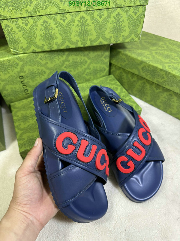 Gucci-Men shoes Code: DS671 $: 89USD