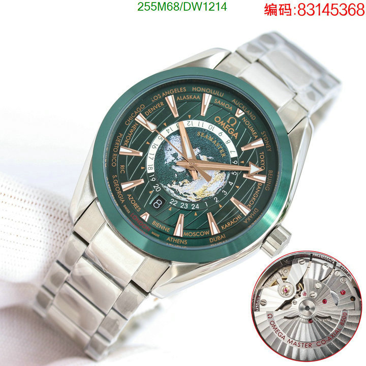 Omega-Watch-Mirror Quality $: 225USD Code: DW1217 Material: stainless steel + 8500 movement Size: 41-11MM $: 255USD