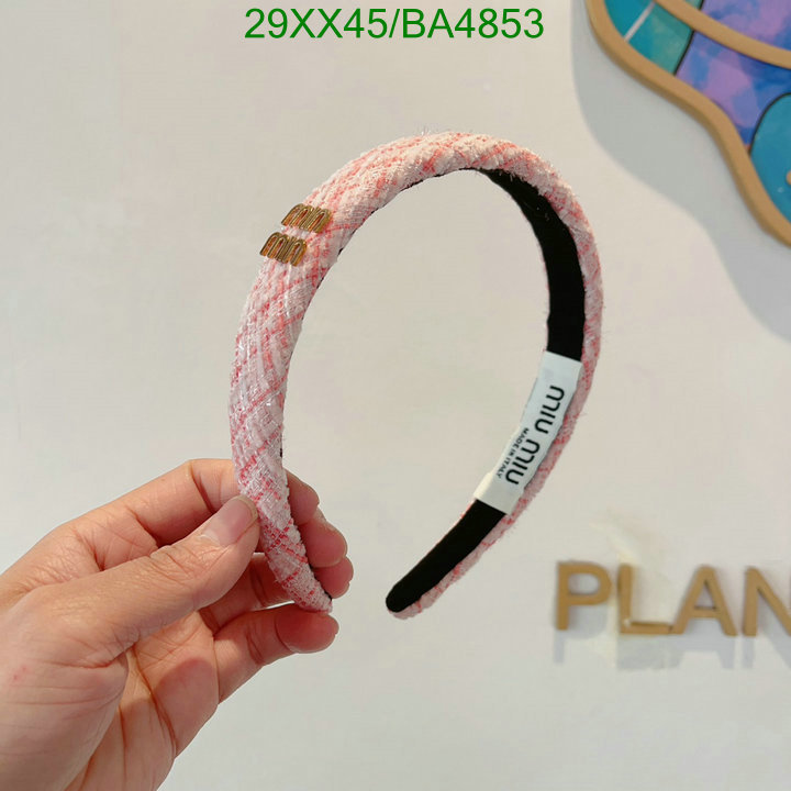 MIU MIU-Headband Code: BA4853 $: 29USD