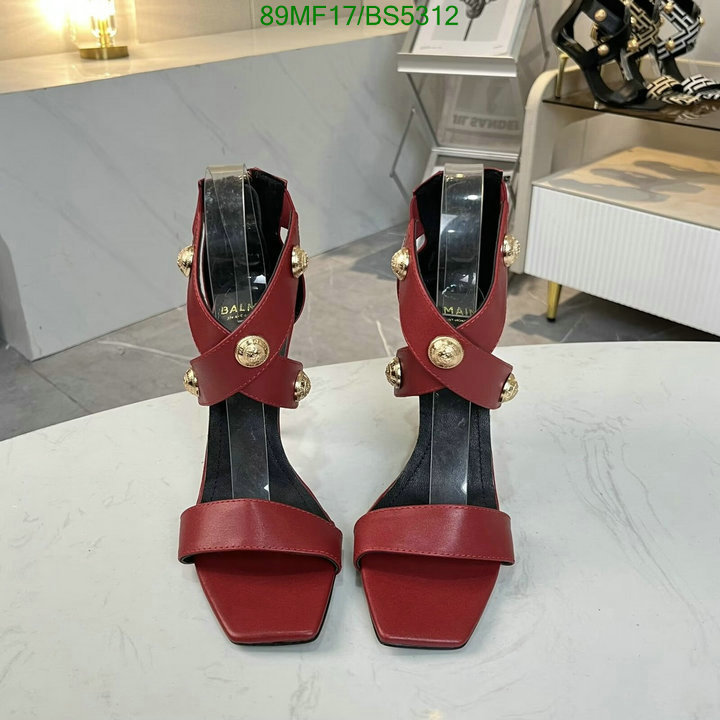Balmain-Women Shoes Code: BS5312 $: 89USD