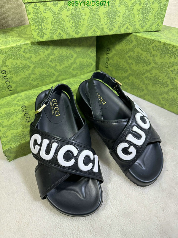 Gucci-Women Shoes Code: DS671 $: 89USD