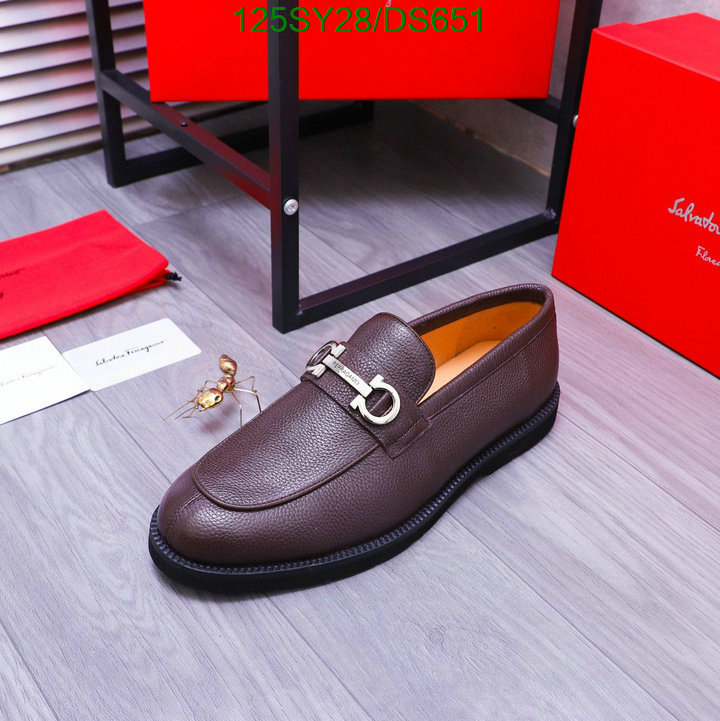 Ferragamo-Men shoes Code: DS651 $: 125USD