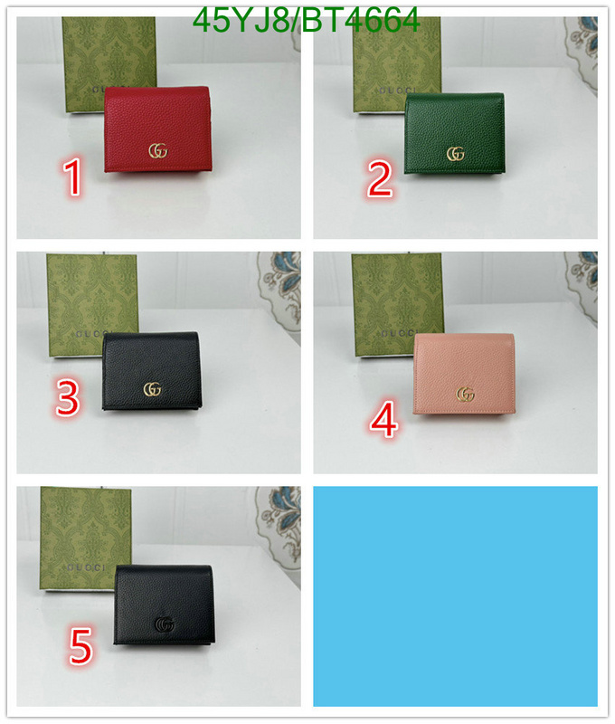 Gucci-Wallet-4A Quality Code: BT4664 $: 45USD