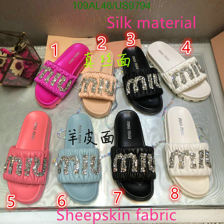 Miu Miu-Women Shoes Code: US9794 $: 109USD