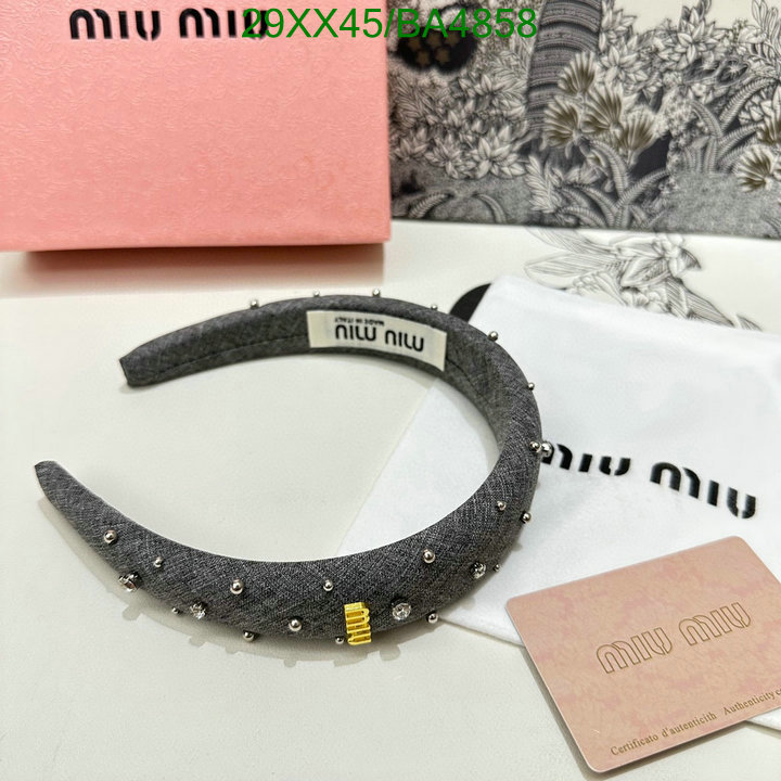 MIU MIU-Headband Code: BA4858 $: 29USD