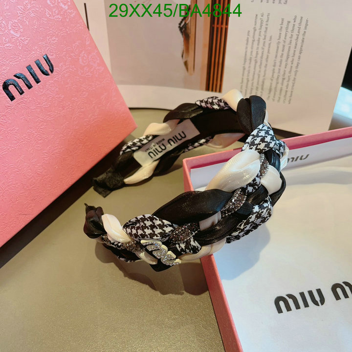 MIU MIU-Headband Code: BA4844 $: 29USD