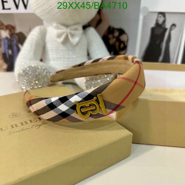 Burberry-Headband Code: BA4710 $: 29USD