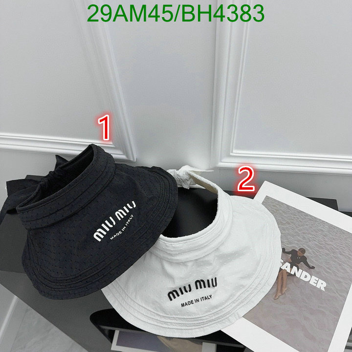 Miu Miu-Cap(Hat) Code: BH4383 $: 29USD