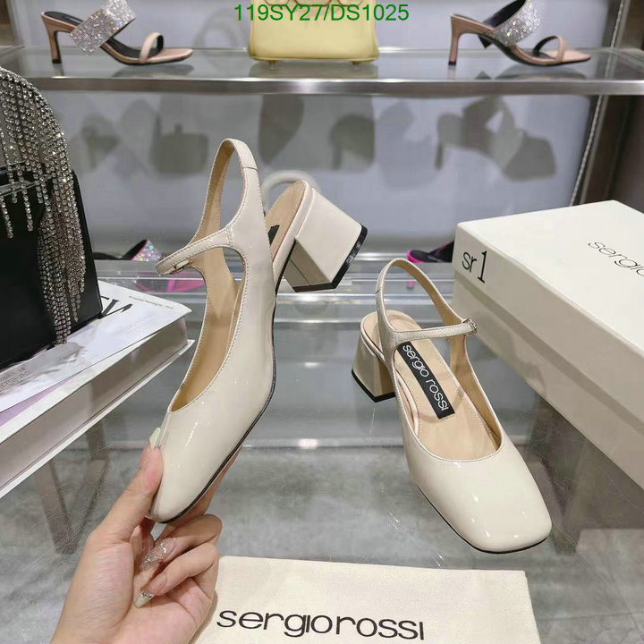 Sergio Rossi-Women Shoes Code: DS1025 $: 119USD