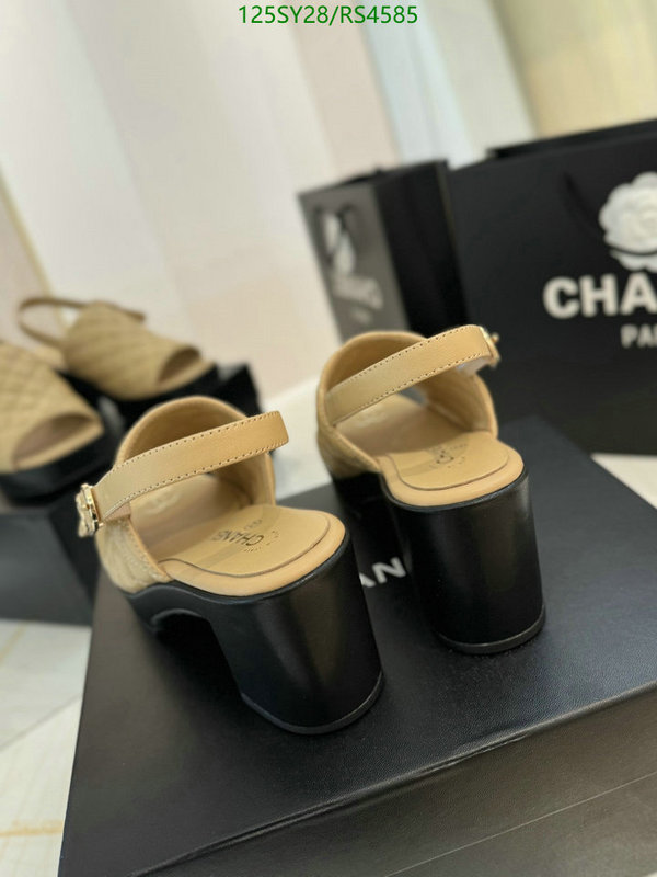 Chanel-Women Shoes Code: RS4585 $: 125USD