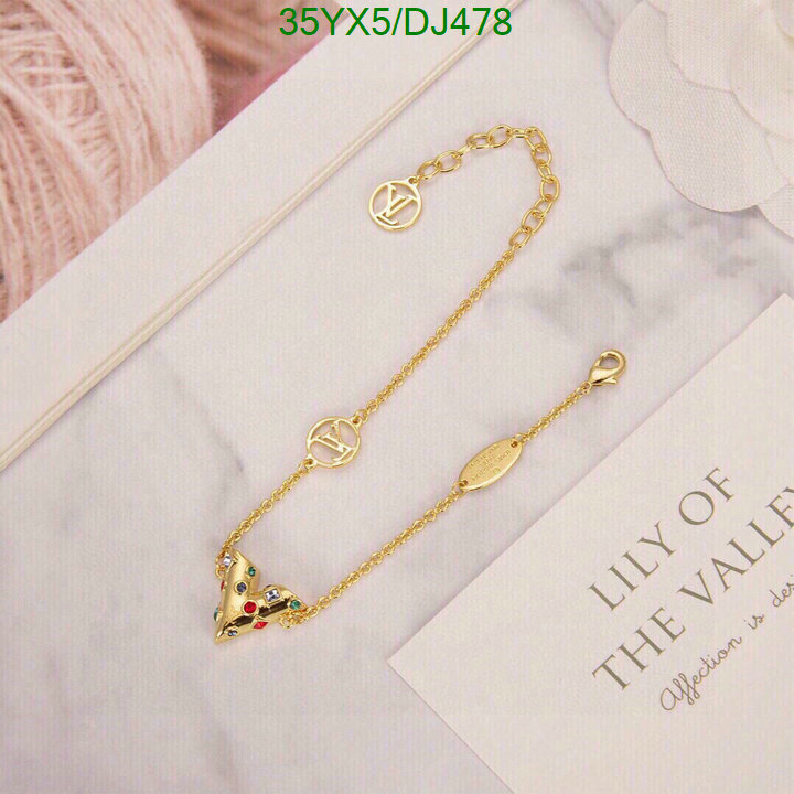 LV-Jewelry Code: DJ478 $: 35USD